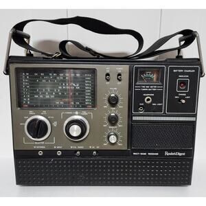 Reader’s Digest RDA‑127 Multi‑Band Portable Radio Tested Works Vintage